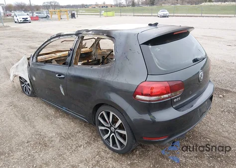 2013 Volkswagen Gti 2-Door Autobahn из США, поврежденный, VIN WVWFV7AJ3DW087990